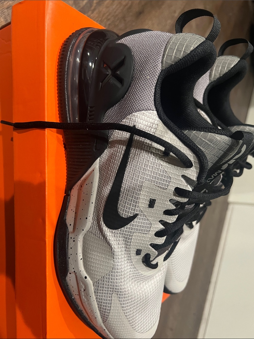Nike Mens Air Max Alpha Trainer 5 LT Iron Ore/Black-Flat Pewter Size 11 - Picture 6 of 10